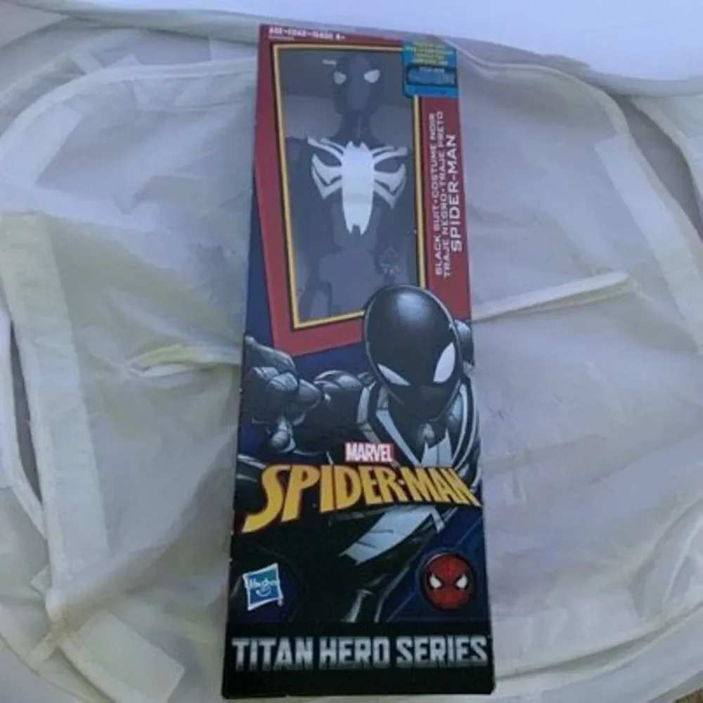 Marvel Spider-Man Black Suit Titan Hero Series 12” Action Figure *New*